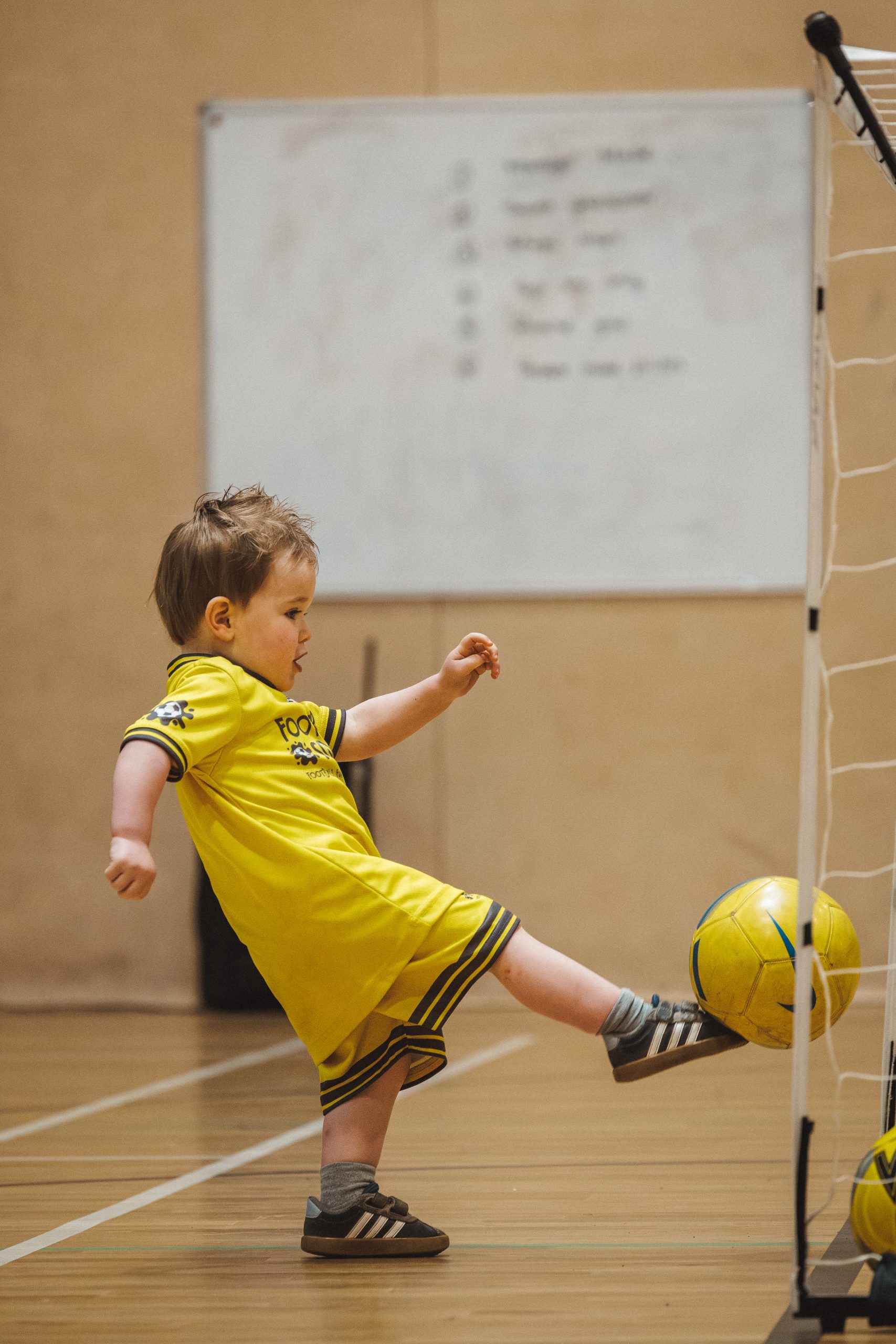 Football Squirts coaching team