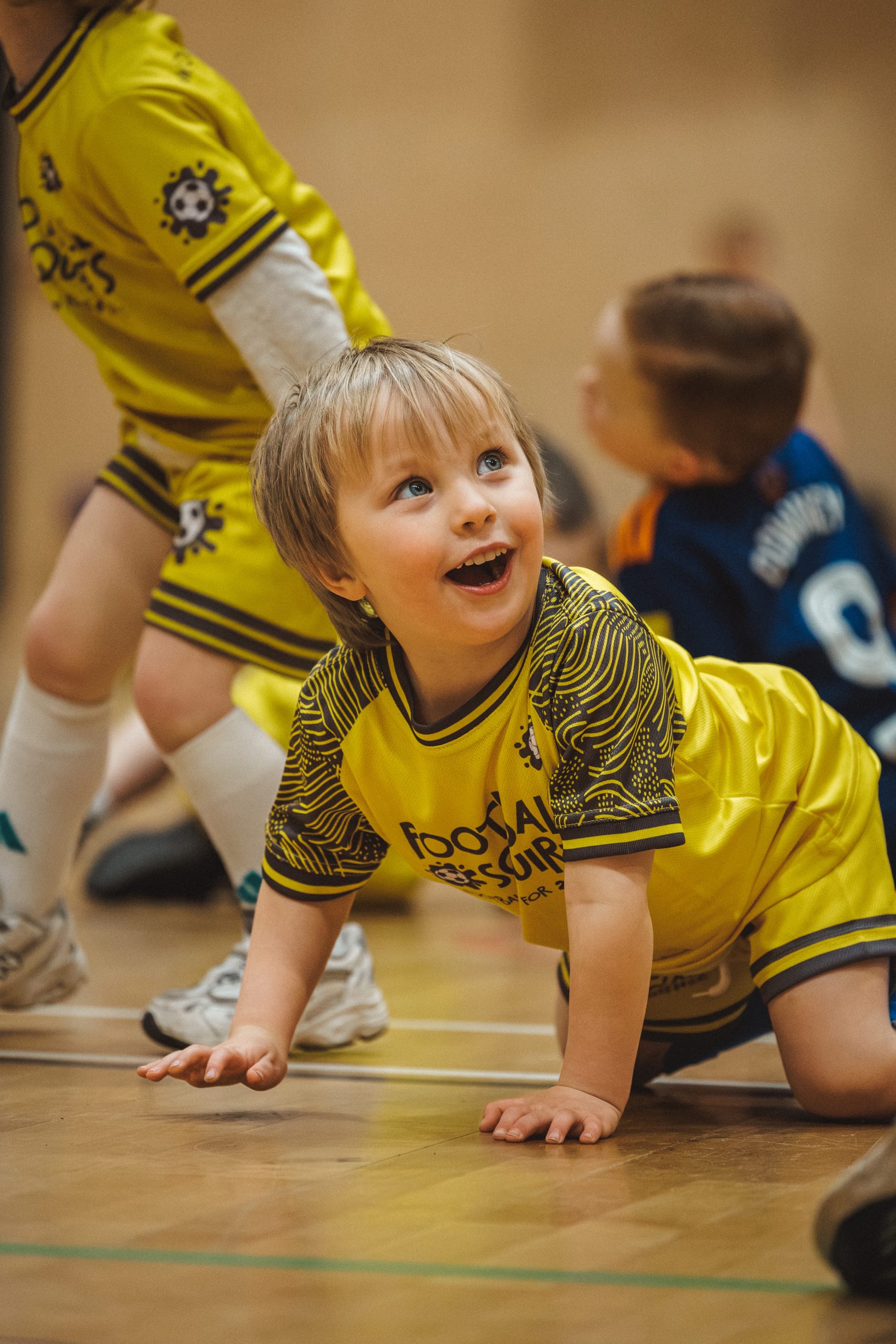 Age-appropriate football sessions