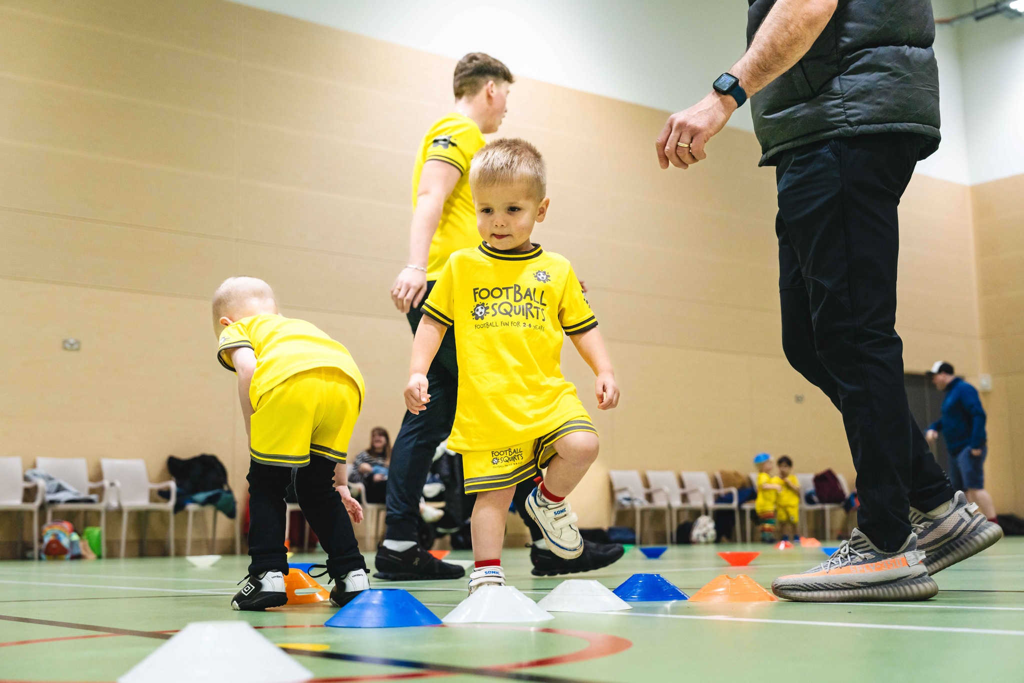 Football Squirts schools session