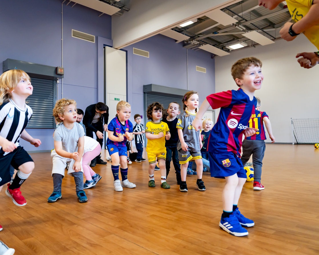 Football Squirts party fun