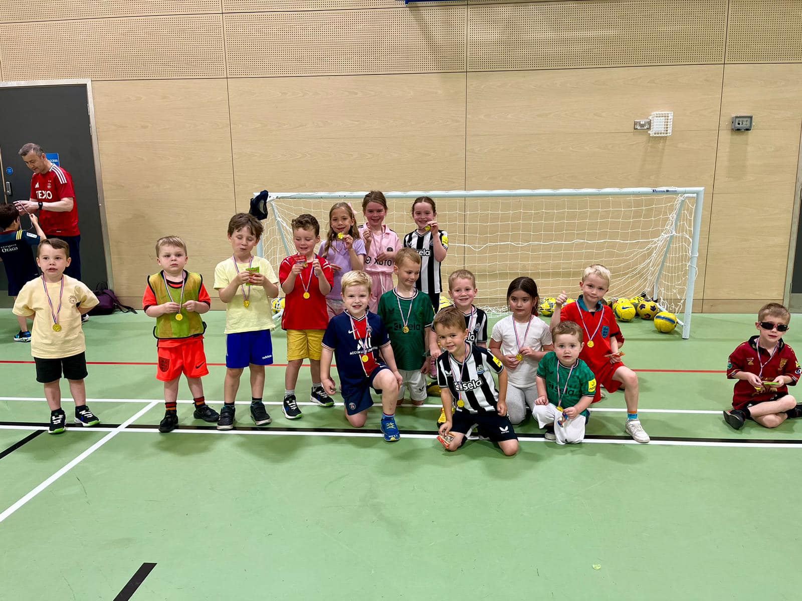 Football Squirts birthday party