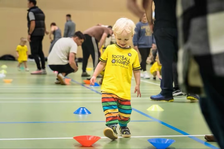 Building confidence through football